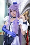 bows choker cosplay cure_moonlight dress flower gitsukasa heartcatch_precure! one_elbow_glove pretty_cure purple_hair tsukikage_yuri rating:Safe score:0 user:pixymisa
