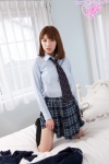 bed blouse kneesocks ootani_ayaka pleated_skirt school_uniform skirt skirt_lift tie rating:Safe score:0 user:nil!