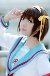 armband cosplay hairband hair_ribbons ibara sailor_uniform school_uniform suzumiya_haruhi suzumiya_haruhi_no_yuuutsu rating:Safe score:0 user:nil!