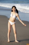 beach bikini karasawa_moe ocean side-tie_bikini swimsuit twintails rating:Safe score:0 user:nil!