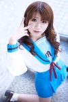 asahina_mikuru cosplay momoneko_haru school_uniform suzumiya_haruhi_no_yuuutsu rating:Safe score:0 user:Log