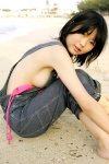 beach bikini_top kijima_noriko overalls sideboob swimsuit untied rating:Safe score:4 user:nil!