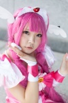 aisaka_ami choker cosplay cure_happy dress hoshizora_miyuki pink_hair pretty_cure smile_precure! tiara wristband rating:Safe score:0 user:pixymisa