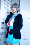 cosplay kana_yuuki nagato_yuki silver_hair suzumiya_haruhi_no_yuuutsu rating:Safe score:1 user:Log