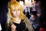 blonde_hair blouse bun cosplay hoshii_miki idolmaster jacket necklace yaya_(ii) rating:Safe score:0 user:pixymisa