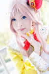 atelier_meruru blonde_hair bow cosplay crown dress merurulince_rede_arls miho rating:Safe score:1 user:pixymisa