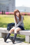 blouse bookbag cosplay hori_kyoko hori-san_to_miyamura-kun kneesocks pleated_skirt school_uniform seri skirt sweater rating:Safe score:2 user:nil!
