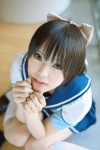 cosplay hairbow kipi kneesocks love_plus pleated_skirt sailor_uniform school_uniform skirt takane_manaka rating:Safe score:0 user:nil!