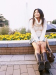boots kawamura_yukie pleated_skirt skirt sweater turtleneck wanibooks_11 rating:Safe score:0 user:nil!