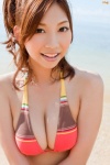 beach bikini_top cleavage koizumi_maya ocean ponytail swimsuit rating:Safe score:0 user:nil!