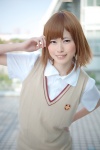 blouse cosplay futsure misaka_mikoto sweater to_aru_kagaku_no_railgun rating:Safe score:0 user:pixymisa