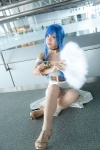 blue_hair choker cosplay dress pantyhose puyo_puyo puyo_puyo_tsu rulue yomogi_yue rating:Safe score:1 user:pixymisa