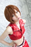 cosplay kabo meiko miniskirt orange_hair shorts skirt tubetop vest vocaloid rating:Safe score:0 user:pixymisa