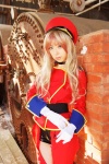 band_uniform blazer chaps cosplay gloves hat macross macross_frontier microphone multi-colored_hair sachi_budou sheryl_nome shorts rating:Safe score:0 user:nil!