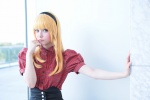 blonde_hair blouse candyfruit corset cosplay hairband tometo_kamu twin_braids rating:Safe score:0 user:pixymisa