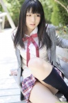 blazer blouse cardigan dgc_0981 kneesocks pleated_skirt school_uniform skirt suzumoto_megumi rating:Safe score:0 user:nil!