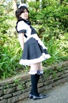 animal_ears cat_ears cosplay kneehighs maid mikage original rating:Safe score:0 user:Log