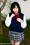 blouse mochida_erika pleated_skirt school_uniform skirt sweater_vest rating:Safe score:0 user:nil!