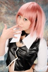 cosplay midriff pachi-slot_sengen_rio_de_carnival pink_hair rio_rollins_tachibana rurunyah rating:Safe score:0 user:nil!