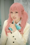 blazer blouse bowtie cosplay harumiya_yun nana_astar_deviluke pink_eyes pink_hair to_love-ru twintails rating:Safe score:0 user:pixymisa