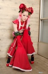 cosplay flowerhead kawasaki_ai king_of_fighters pink_hair qipao sarashi xiao_lon rating:Safe score:0 user:nil!