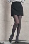 4k-star_069 blouse gray_legwear iwasaki_yui miniskirt pantyhose skirt rating:Safe score:1 user:nil!