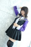 cosplay himezaki_reika i"s pleated_skirt sailor_uniform school_uniform skirt thighhighs yoshizuki_iori zettai_ryouiki rating:Safe score:1 user:nil!