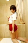 bathroom bathtub costume gym_shorts sailor_uniform school_uniform shorts_pull tachibana_minami rating:Safe score:0 user:nil!