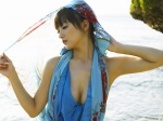 beach cleavage dress komatsu_ayaka ocean ponytail wpb_116 rating:Safe score:0 user:nil!