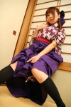cosplay hairbow hakama kimono kneesocks maiko original seifuku_zukan_4 rating:Safe score:2 user:nil!