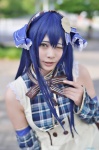 blue_hair cosplay detached_sleeves dress hairband kai_(ii) love_live!_school_idol_project sonoda_umi rating:Safe score:1 user:nil!