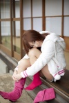 asuka_kirara boots bright_winter hoodie jacket necklace shorts short_shorts socks rating:Safe score:2 user:mock
