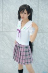 cosplay hentai_ouji_to_warawanai_neko kneesocks nasuvi pantyhose pleated_skirt ponytail sailor_uniform school_uniform skirt tsutsukakushi_tsukushi rating:Safe score:0 user:nil!