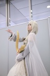 bandeau blonde_hair cape cosplay harp luna_ballad shirayuki_himeno skirt sound_horizon rating:Safe score:0 user:nil!