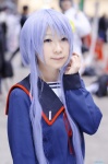 ayato blue_hair cosplay sailor_uniform school_uniform tagme_character tagme_series rating:Safe score:0 user:nil!