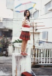akiyama_nana daydream miniskirt pleated_skirt skirt sweater umbrella rating:Safe score:0 user:nil!