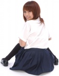 ass blouse costume kneesocks pleated_skirt school_uniform skirt sugiyama_megumi rating:Safe score:0 user:nil!