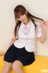 blouse fishnet_pantyhose haruna_megumi miniskirt pantyhose ponytail rq-star_469 skirt vest rating:Safe score:0 user:nil!