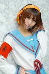 armband cosplay hairband hairbow pleated_skirt rinami sailor_uniform school_uniform skirt suzumiya_haruhi suzumiya_haruhi_no_yuuutsu rating:Safe score:0 user:nil!