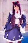 blouse cosplay gokou_ruri hairband mashiro_yuki miniskirt ore_no_imouto_ga_konna_ni_kawaii_wake_ga_nai pantyhose purple_hair purple_legwear shawl skirt rating:Safe score:1 user:nil!