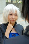 cosplay darker_than_black dress jacket silver_hair umi yin rating:Safe score:0 user:pixymisa