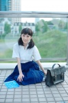blouse bookbag chamaro cosplay mukae_ritsuko pleated_skirt sakamichi_no_apollon school_uniform skirt socks twintails rating:Safe score:0 user:nil!