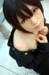 cosplay inuzuka_koshi namada open_coat sarashi school_uniform sumomomo_momomo rating:Safe score:0 user:nil!