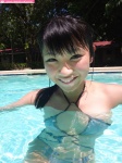 monokini nagai_rina one-piece_swimsuit ponytail pool swimsuit wet rating:Safe score:0 user:nil!