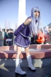 aoki_hagane_no_arpeggio boots cosplay detached_sleeves iona pleated_skirt purple_hair sailor_uniform sakuya_mikoto school_uniform skirt rating:Safe score:0 user:nil!