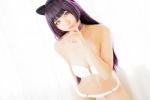 animal_ears bikini cat_ears choker cleavage cosplay gokou_ruri kuro_neko_o_kigae_suru mike ore_no_imouto_ga_konna_ni_kawaii_wake_ga_nai purple_hair swimsuit rating:Safe score:2 user:nil!