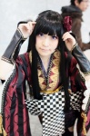 cosplay gauntlets horns inu_boku_secret_service kanzashi kimono obi runa_(iii) shirakiin_ririchiyo thighhighs rating:Safe score:0 user:pixymisa