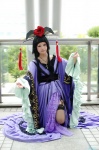 anita cosplay d.gray-man garter_belt gown rose scarf shirayuki_himeno thighhighs rating:Safe score:0 user:nil!