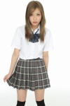 blouse pleated_skirt school_uniform shiina_yuuri skirt thighhighs ys_web_400 zettai_ryouiki rating:Safe score:1 user:nil!