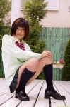 blouse cardigan costume dgc_0849 kneesocks motojima_ruika pleated_skirt school_uniform skirt rating:Safe score:0 user:nil!